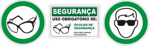 DDS - Diálogo Diário de Segurança - Óculos de Segurança